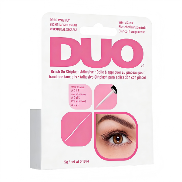 DUO Clear/White Brush On Striplash Adhesive - 6 pcs