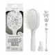 CALA White Bristle Blitz Charm Hair Brush Kit - 6pc